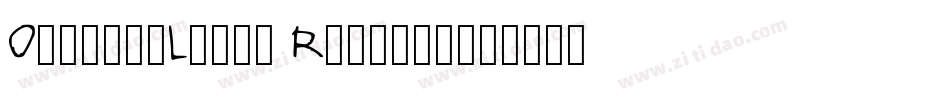 OutwestLight Regular字体转换